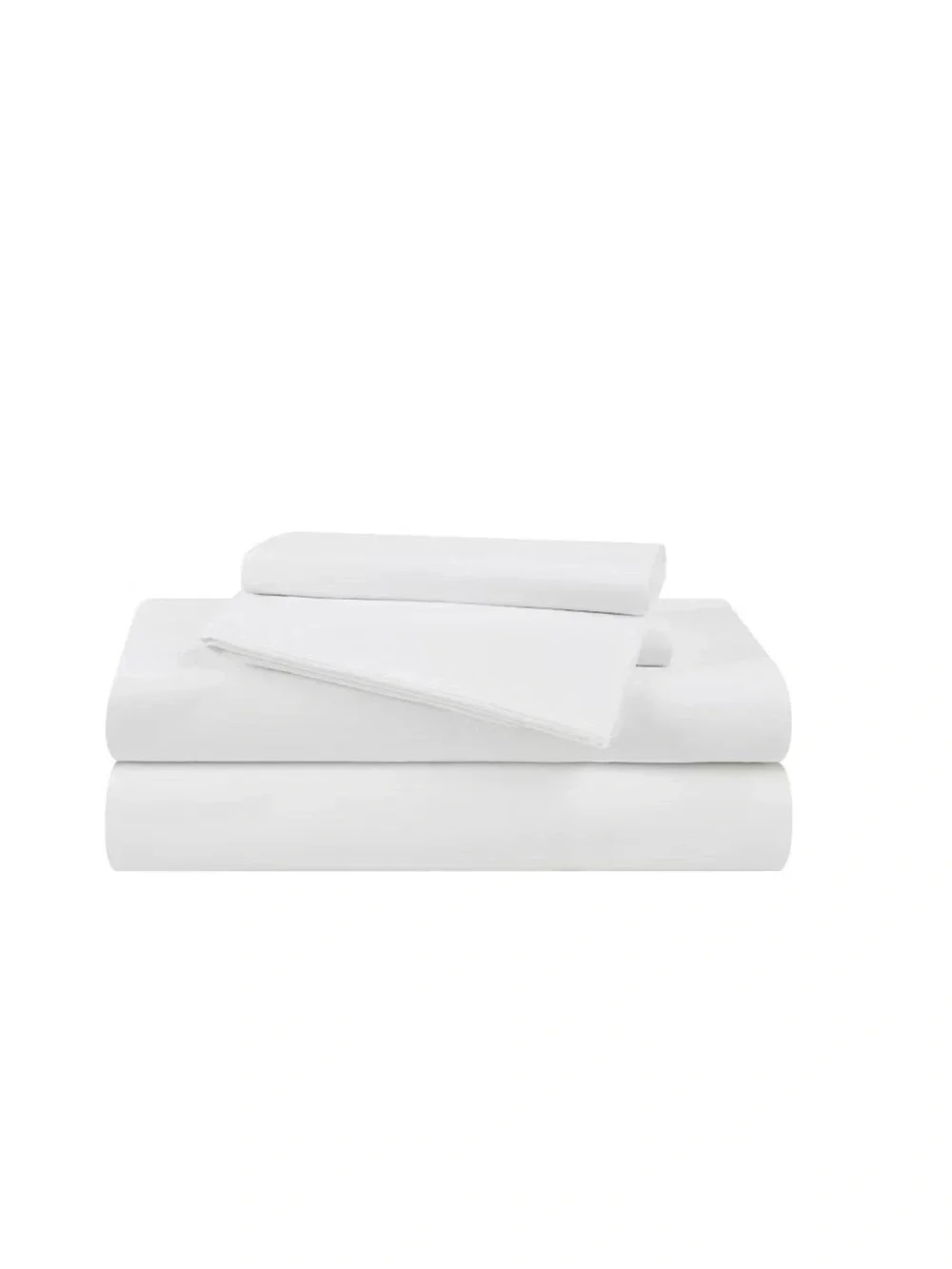The Farmhouse by Rachel Ashwell Twin White Percale Cotton Sheet Set NIP